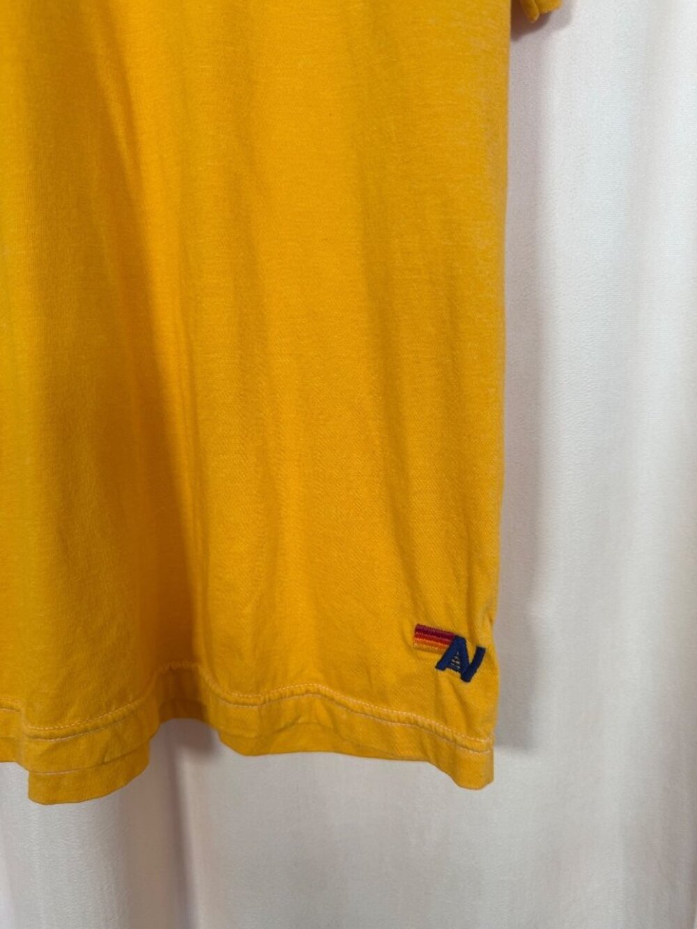 Aviator Nation Arizona State University Sun Devils Crew Tee Shirt Size M Yellow - Picture 7 of 9